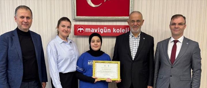 Mavigün Koleji Öğrencimizden Büyük Başarı: İstanbul Üçüncülüğü!